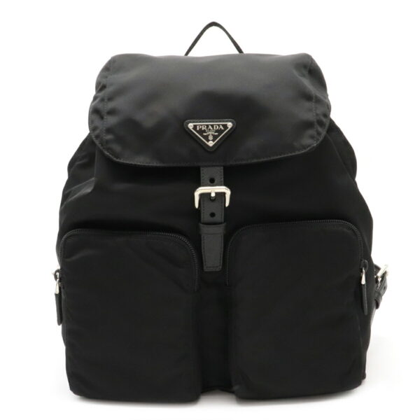 12081189 Prada Nylon Rucksack Nero Black