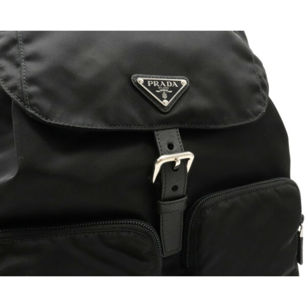 12081189 7 Prada Nylon Rucksack Nero Black