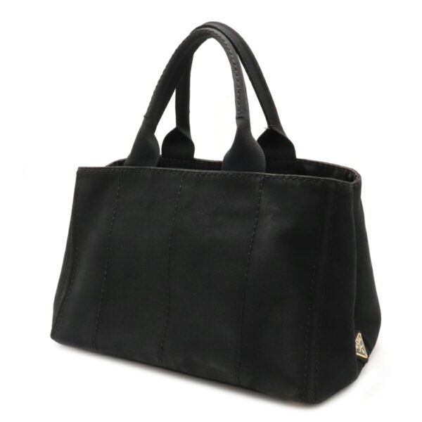 12090152 1 Prada Canapa Canvas Tote Bag Nero Black