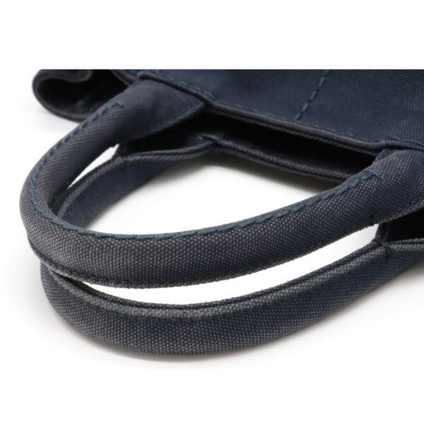 12090157 3 Prada Canapa Tote Bag Navy Blue