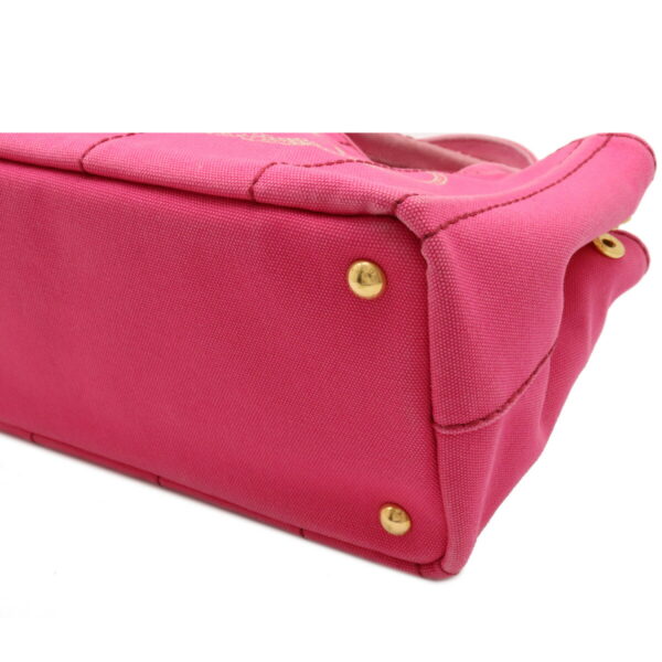 12090195 2 Prada Canapa 2WAY Tote Bag Pink