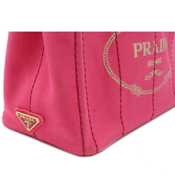 12090195 7 Prada Canapa 2WAY Tote Bag Pink