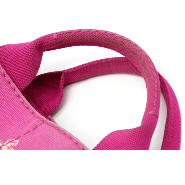 12100798 3 Prada Canapa Mini Canvas Tote Bag Pink