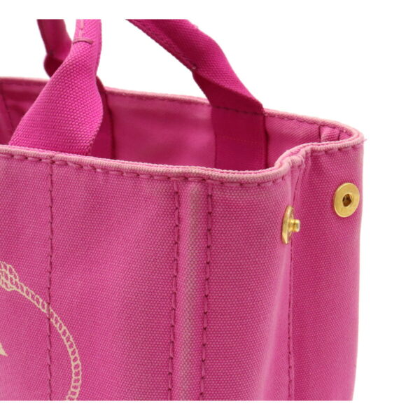 12100798 6 Prada Canapa Mini Canvas Tote Bag Pink