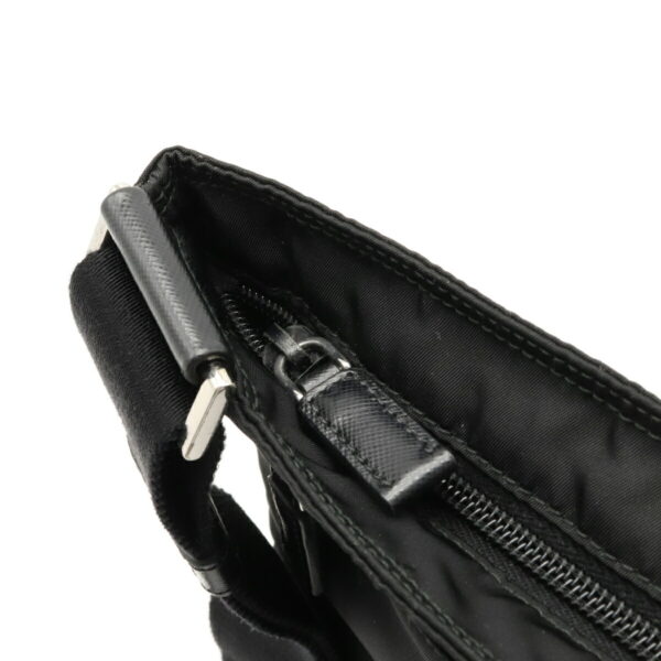 12110280 5 Prada Crossbody Nylon Leather Bag Nero Black