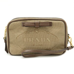 12110561 PRADA Saffiano Folding Wallet Black