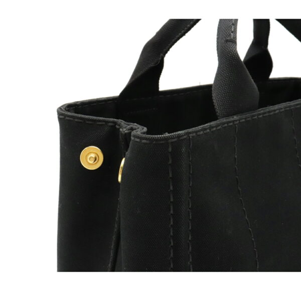 12110856 5 Prada Canapa Mini Tote Bag Nero Black