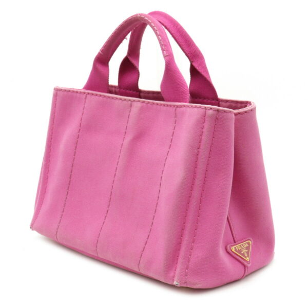 12110943 1 Prada Canapa Mini Tote Bag Pink