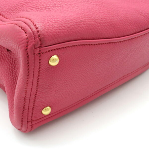 12111369 2 Miu Miu Shoulder Bag Leather Peonia Pink