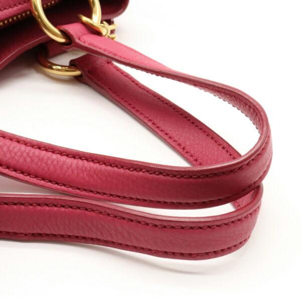 12111369 3 Miu Miu Shoulder Bag Leather Peonia Pink