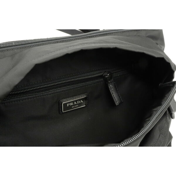 12120692 4 Prada Nylon Waist Bag Nero Black