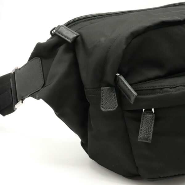 12120692 6 Prada Nylon Waist Bag Nero Black