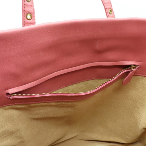 12121018 5 Bottega Veneta Intrecciato Tote Bag Shoulder Pink