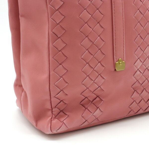 12121018 6 Bottega Veneta Intrecciato Tote Bag Shoulder Pink