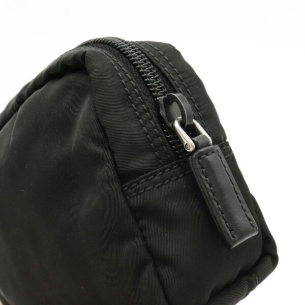 12130286 3 Prada Nylon Cosmetic Pouch Nero Black