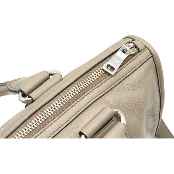 12130891 5 Prada 2WAY Leather Shoulder Bag Argilla Gray