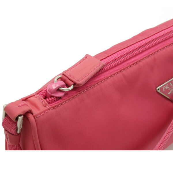 12130893 6 Prada Nylon Accessory Pouch Pink