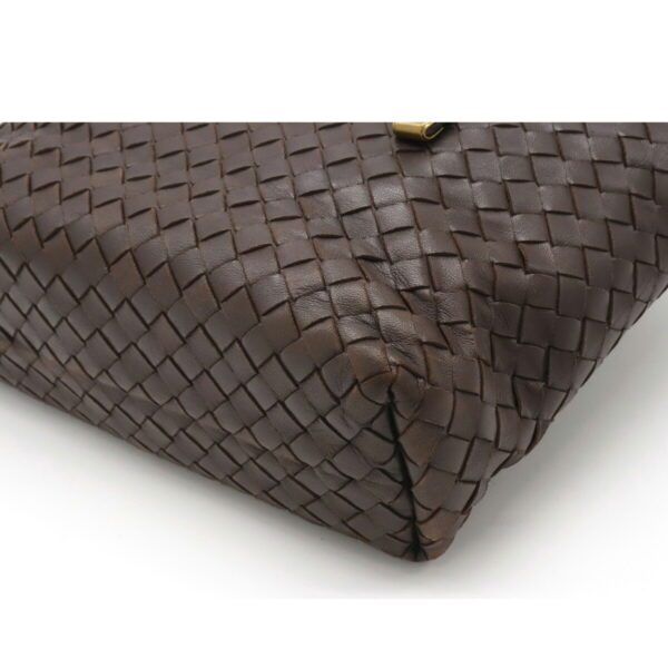 12140416 2 Bottega Veneta Intrecciato Tote Bag Handbag Leather Brown