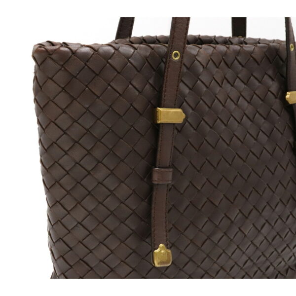 12140416 5 Bottega Veneta Intrecciato Tote Bag Handbag Leather Brown