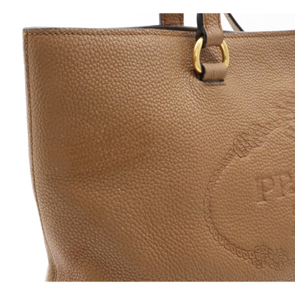 12150452 5 Prada Diano Leather Tote Bag Cannella Camel