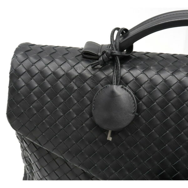 12170329 7 Bottega Veneta Intrecciato Business Bag Briefcase Leather Black