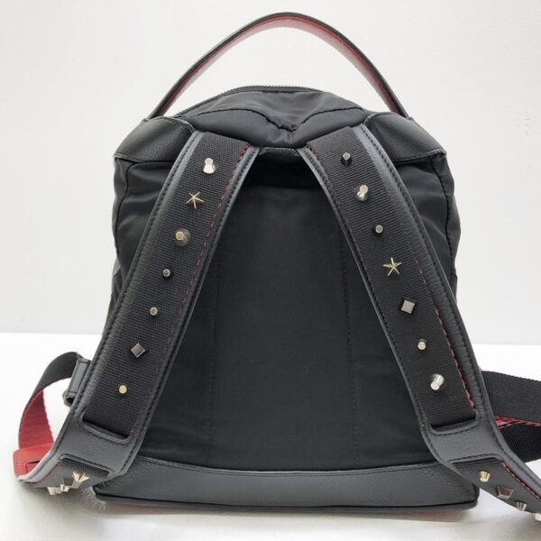 122 20230223 a 1 03 Christian Louboutin Buckle Bis Mall Leather Backpack Black