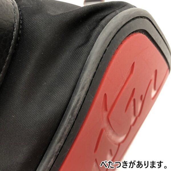 122 20230223 a 1 14 Christian Louboutin Buckle Bis Mall Leather Backpack Black