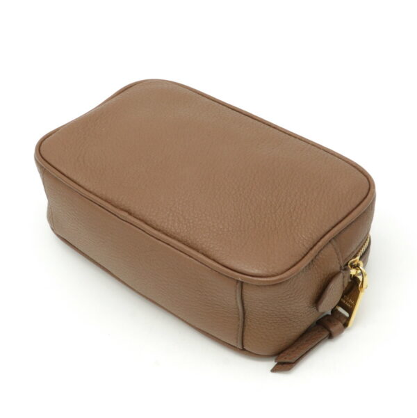 12210362 2 Prada Cosmetic Pouch Accessory Case Brown