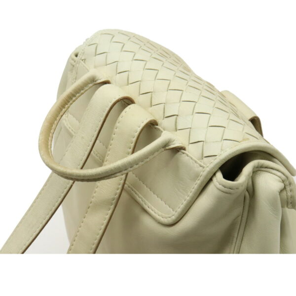 12210572 4 Bottega Veneta Intrecciato Backpack Beige