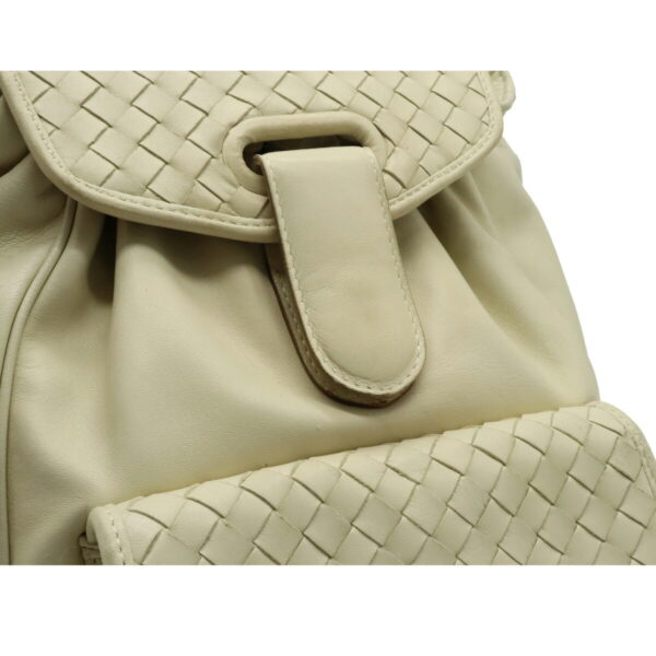 12210572 9 Bottega Veneta Intrecciato Backpack Beige