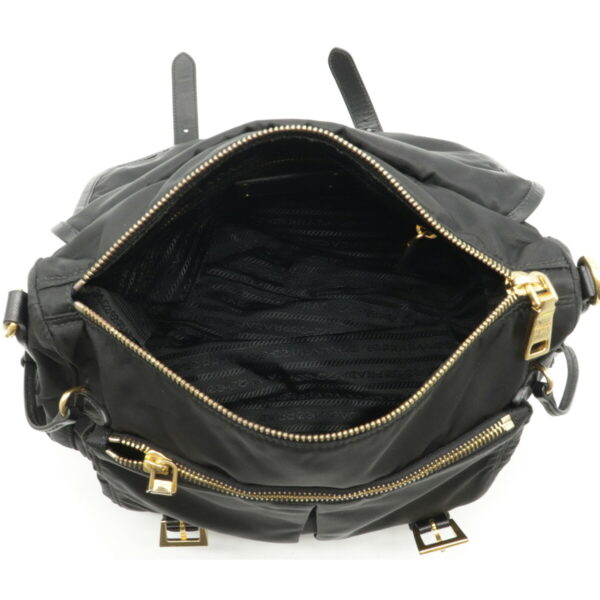 12211483 5 Prada Crossbody Nylon Leather Nero Black