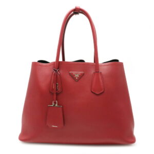 12220257 1 Prada 2WAY Saffiano Leather Handbag Fuoco Red