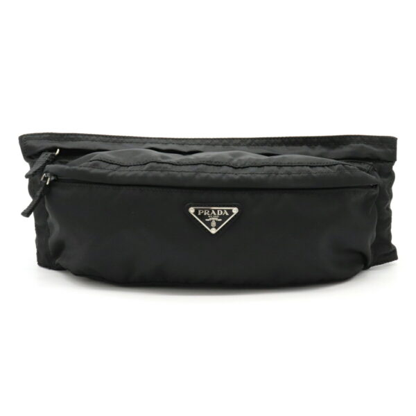 12230569 1 Prada Nylon Waist Pouch Nero Black