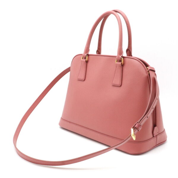 12230738 2 Prada Saffiano Lux Leather 2WAY Shoulder Bag Tamaris Pink