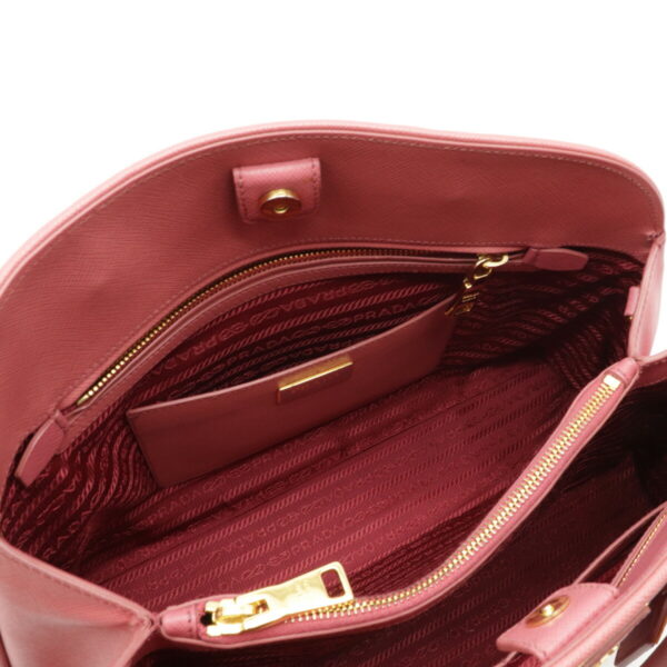 12230738 4 Prada Saffiano Lux Leather 2WAY Shoulder Bag Tamaris Pink