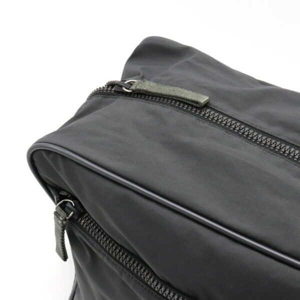 12240491 8 Prada Sports Line Nylon Shoulder Bag Charcoal