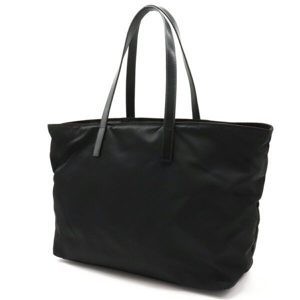 12240628 2 Prada Tote Bag Shoulder Bag Nylon Leather Nero Black