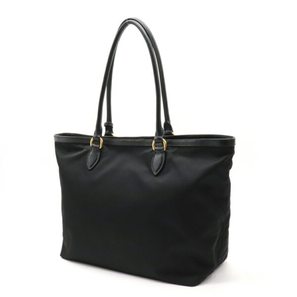 12240728 2 Prada TESSUTO Tote Bag Nylon Leather Nero Black