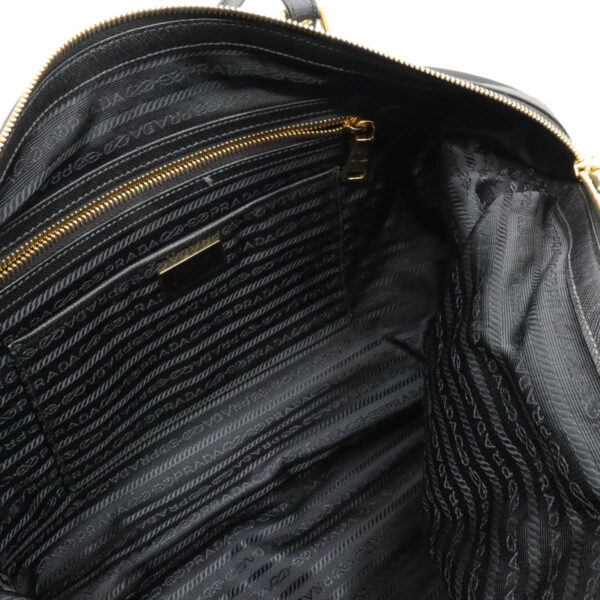 12290572 5 Prada Tote Bag Nylon Leather Nero Black