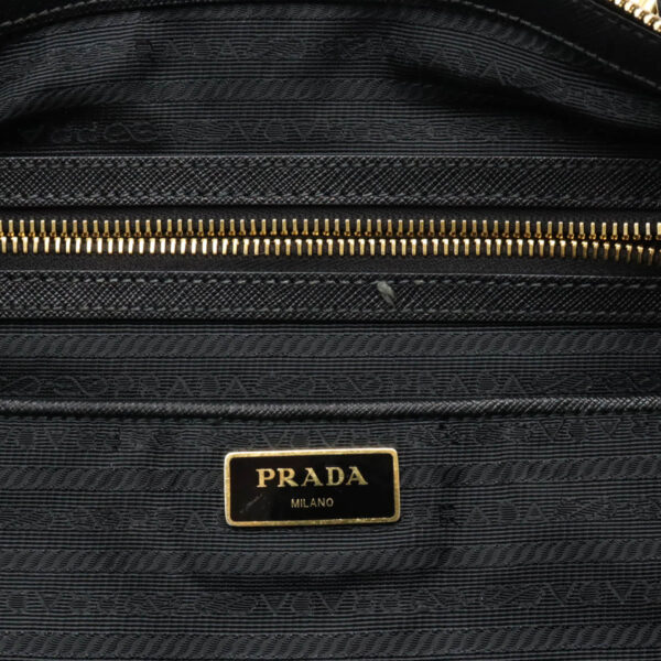 12290572 6 Prada Tote Bag Nylon Leather Nero Black