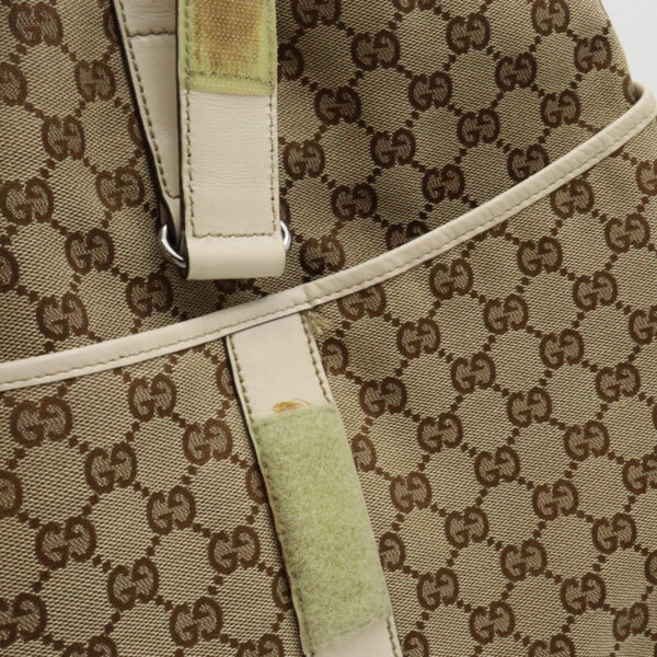 12340453 8 Gucci GG Tote Bag Leather Khaki Beige