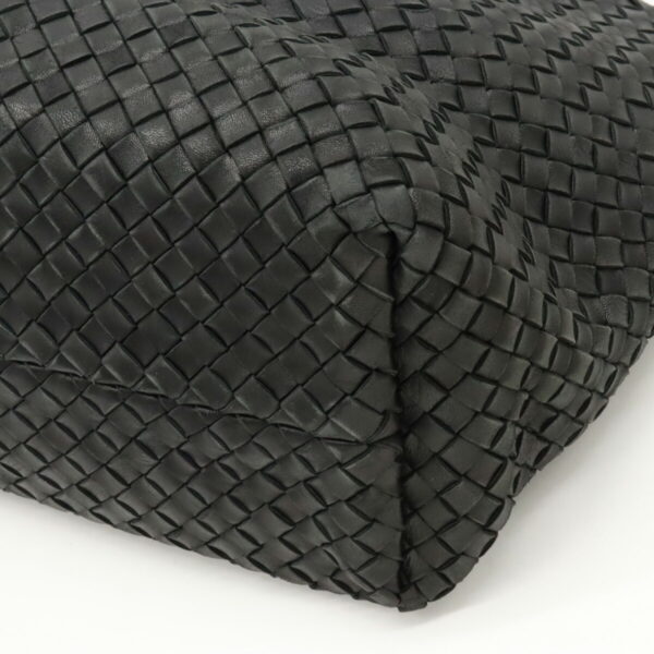 12350416 3 Bottega Veneta Intrecciato Tote Leather Black