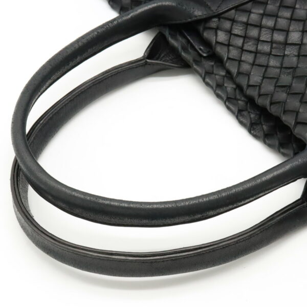 12350416 4 Bottega Veneta Intrecciato Tote Leather Black