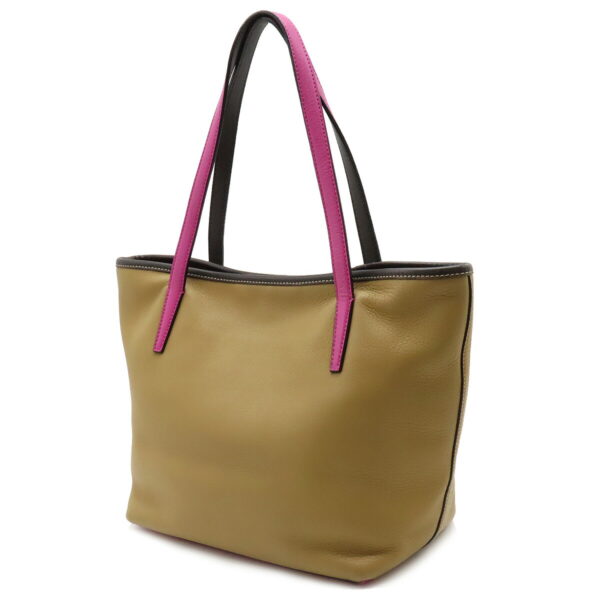 12360230 2 Loewe Anagram Tricolor Tote Bag Leather Beige