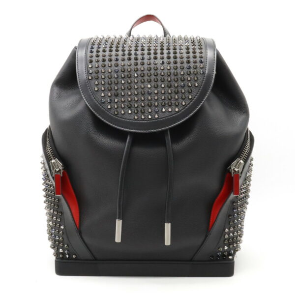 12360353 1 Christian Louboutin Explorer Funk Backpack Leather Black