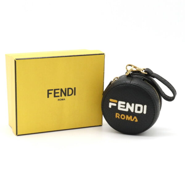 12360389 8 Fendi Mania FILA Collaboration Eco Bag Nylon Leather Black