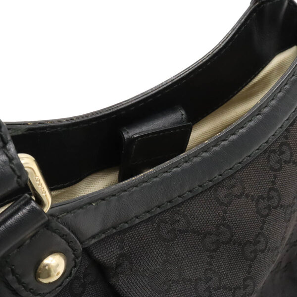 12381038 7 Gucci Sookie GG Tote Bag Leather Black