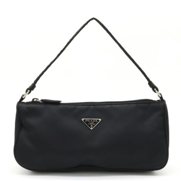 12390155 1 Prada Accessory Pouch Nylon Nero Black