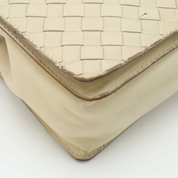 12390341 3 Bottega Veneta Intrecciato Pochette Leather Cream