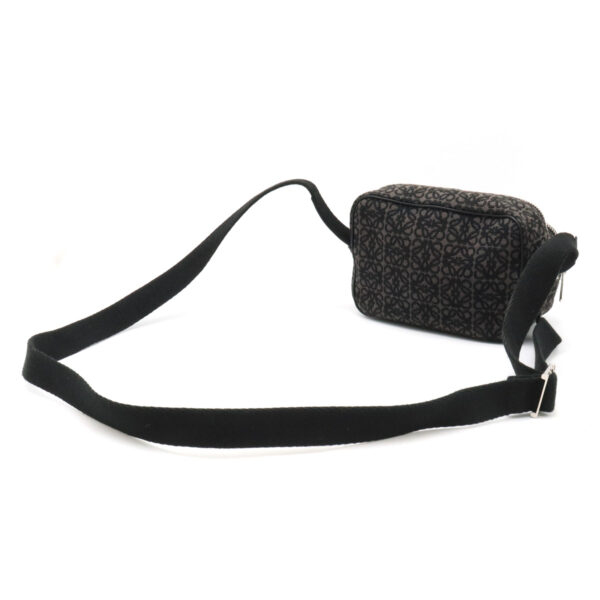 12390557 2 Loewe Repeat Anagram Camera Bag Jacquard Anthracite